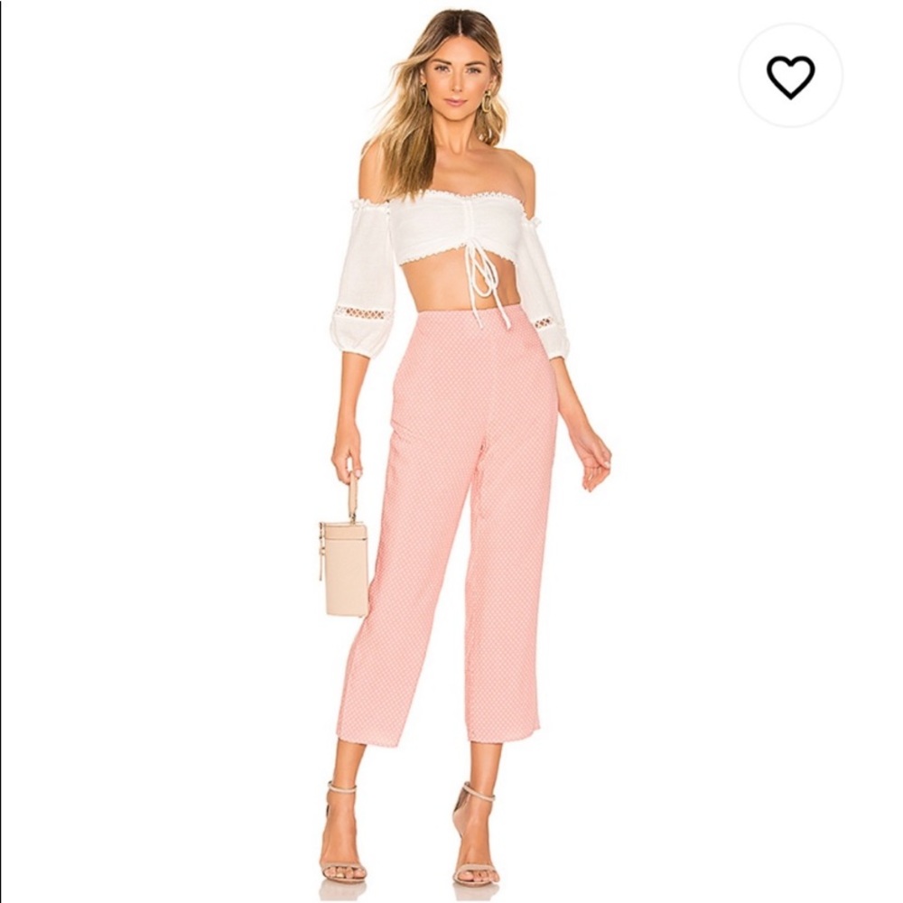 Lovers + Friends Polka Dot Madison Pant